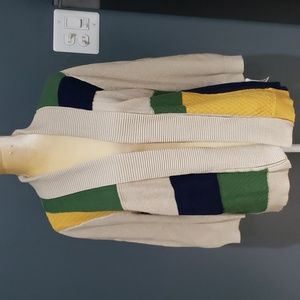 NWT Breckenridge Changing Seasons Open Front Cardigan 3/4 Sleeve Sweater Sz LP